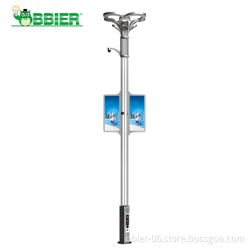 Smart Solar Street Light with Camera and Charging Station for Pole Towers